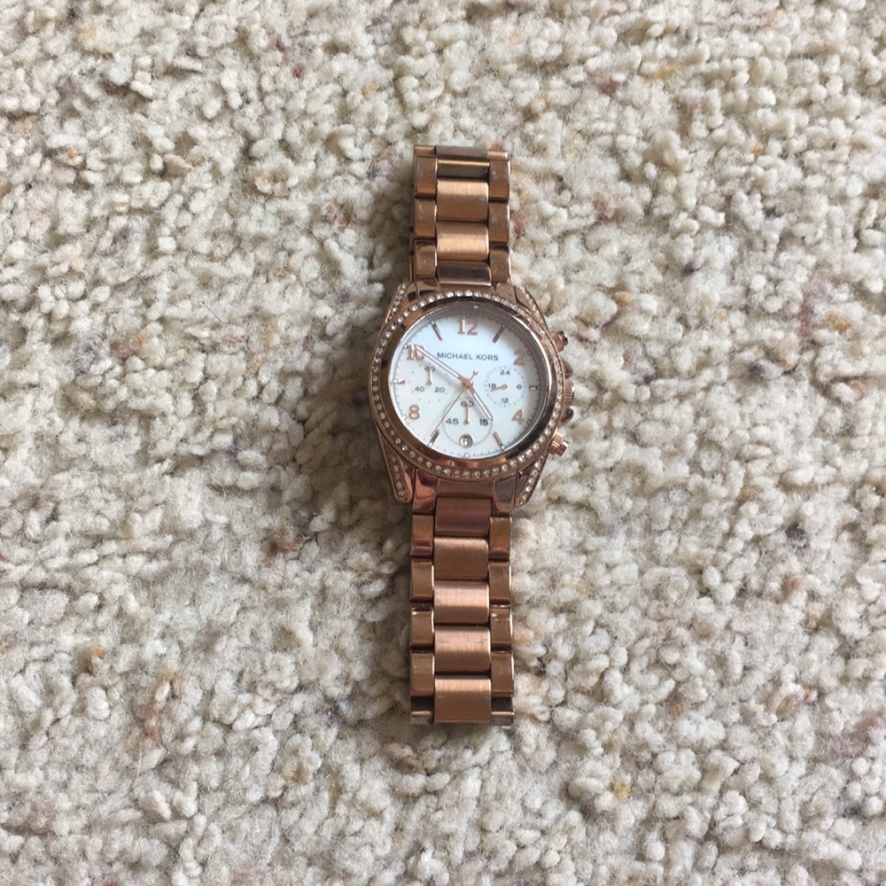 Michael KOHRS rose gold watch